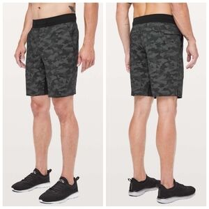 LULULEMON T.H.E. Short *Linerless Mesh Camo 9"